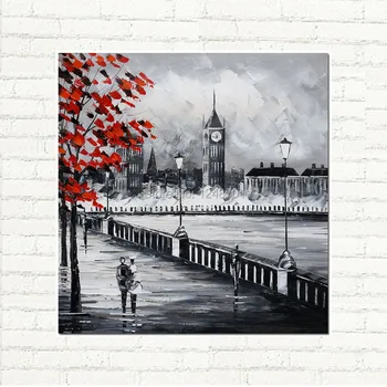 Modern Art Oil Painting London Memory Hand Painted Palette Knife Cityscape art On Canvas For Decoration 
Modern Art Oil Painting London Memory Hand Painted Palette Knife Cityscape art On Canvas For Decoration