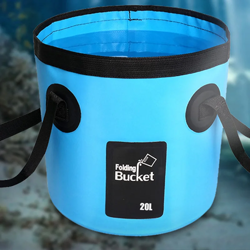 20L PVC Waterproof Water Bags Fish Fishing Folding Bucket Portable Bucket Water Container Storage Carrier Bag for Hiking Camping
20L PVC Waterproof Water Bags Fish Fishing Folding Bucket Portable Bucket Water Container Storage Carrier Bag for Hiking Camping