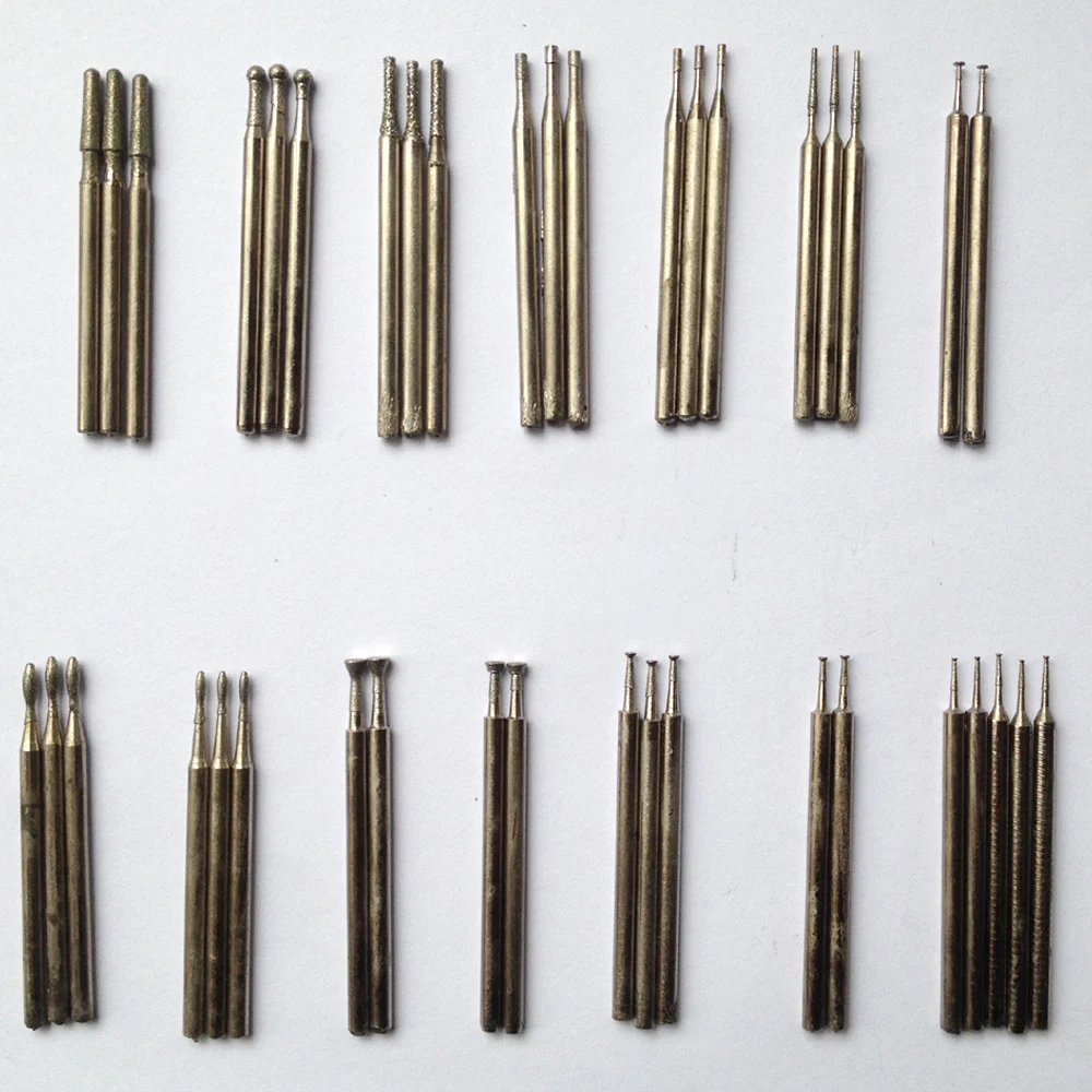 40 Pieces carved jade suit engraving needle grinding diamond grinding tool grinding tools, drill needle 2.35mm
40 Pieces carved jade suit engraving needle grinding diamond grinding tool grinding tools, drill needle 2.35mm