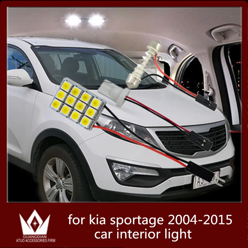 Guang Dian car led light interior light dome vanity light glove step trunk cargo lamp kit T10 festoon for Kia Sportage 2004-2015
Guang Dian car led light interior light dome vanity light glove step trunk cargo lamp kit T10 festoon for Kia Sportage 2004-2015