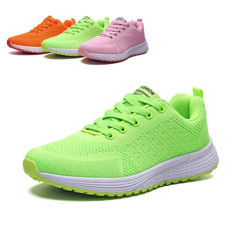 Shoes Woman Fly Weaving Mesh Breathable Sneakers Female Fashion Shock-absorbing Running Rhoes Travel Shoe Women Tenis Feminino
Shoes Woman Fly Weaving Mesh Breathable Sneakers Female Fashion Shock-absorbing Running Rhoes Travel Shoe Women Tenis Feminino