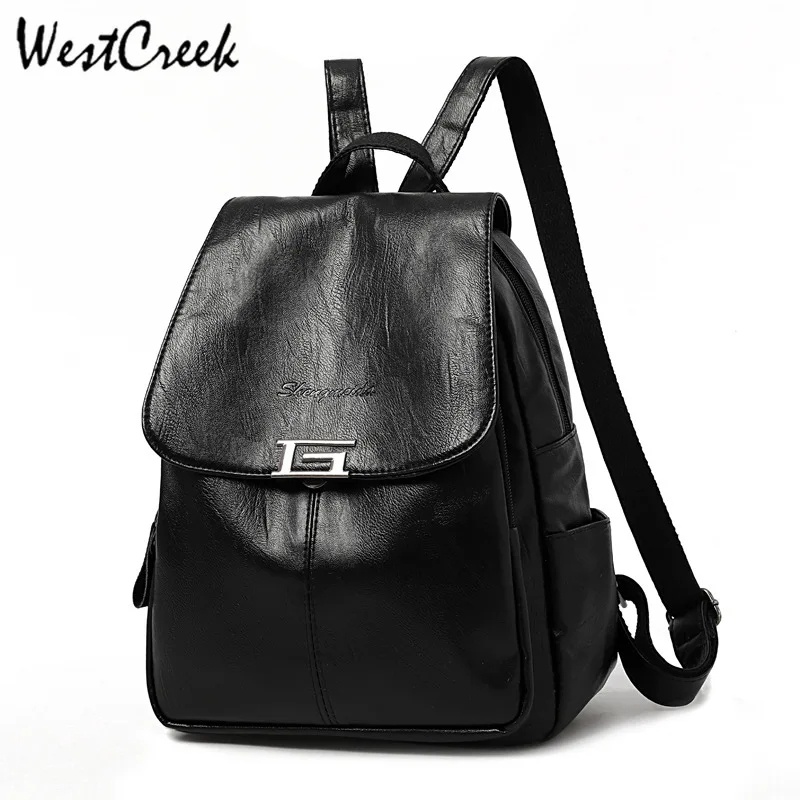 WESTCREEK Brand Female PU Soft Leather Backpack Large capacity Ladies Small Back Pack
WESTCREEK Brand Female PU Soft Leather Backpack Large capacity Ladies Small Back Pack