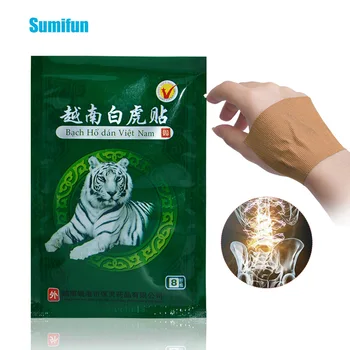 16Pcs Vietnam White Tiger Balm Medical Plaster Rheumatoid Arthritis Joint Pain Relief Back Body Muscle Patches Sticker D1474
16Pcs Vietnam White Tiger Balm Medical Plaster Rheumatoid Arthritis Joint Pain Relief Back Body Muscle Patches Sticker D1474