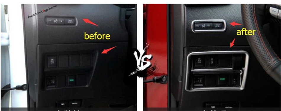 Yimaautotrims Odometer + Headlight Switch Dashboard Button Cover Trim Fit For Nissan Rogue / X-Trail 2014 - 2017 ABS Interior
Yimaautotrims Odometer + Headlight Switch Dashboard Button Cover Trim Fit For Nissan Rogue / X-Trail 2014 - 2017 ABS Interior