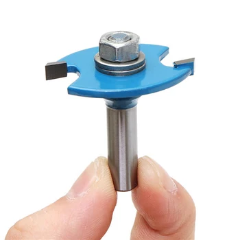 Wood Working 3mm 4mm Height Cutter 8mm Shank T Type Biscuit Joint Slot Cutter Jointing/Slotting Router Bit
Wood Working 3mm 4mm Height Cutter 8mm Shank T Type Biscuit Joint Slot Cutter Jointing/Slotting Router Bit