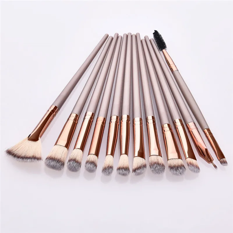 Professional Makeup Brushes set 12 pcs/lot Makeup Brushes Set Eye Shadow Blending Eyeliner Eyelash Eyebrow Brush For Makeup Tool
Professional Makeup Brushes set 12 pcs/lot Makeup Brushes Set Eye Shadow Blending Eyeliner Eyelash Eyebrow Brush For Makeup Tool