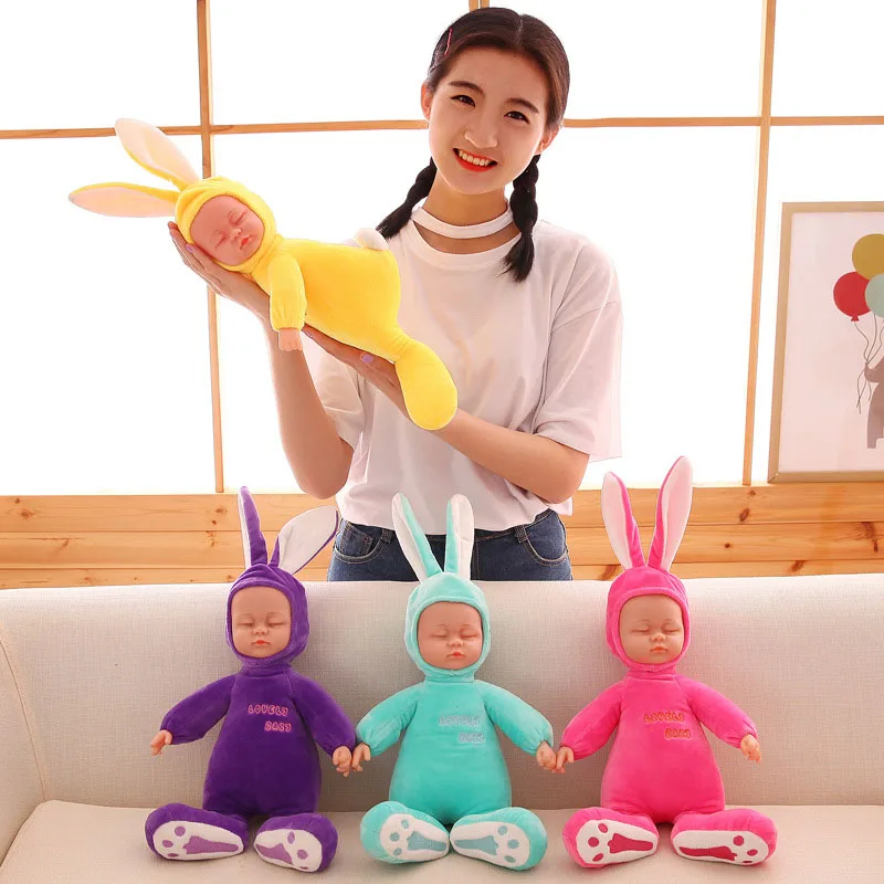 30cm/50cm Cute Appease Doll Soft Plush Playmate Sleeping Mate Stuffed & Plush Animal Calm Baby Toys Pillow For Children Infant
30cm/50cm Cute Appease Doll Soft Plush Playmate Sleeping Mate Stuffed & Plush Animal Calm Baby Toys Pillow For Children Infant