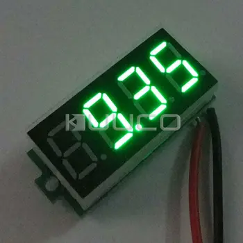 DC Voltage Meter/Tester DC 4.50-30.00V Digital Meter/Voltmeter Green Led display Panel Meter DC 12V 24V Volt Meter/Monitor
DC Voltage Meter/Tester DC 4.50-30.00V Digital Meter/Voltmeter Green Led display Panel Meter DC 12V 24V Volt Meter/Monitor