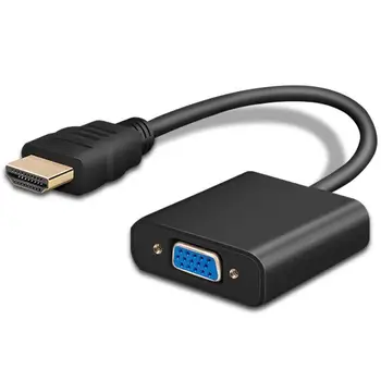 High Quality HDMI to VGA Adapter Male To Famale Transfer 1080P Digital Audio Line for TV PC Laptop Tablet
High Quality HDMI to VGA Adapter Male To Famale Transfer 1080P Digital Audio Line for TV PC Laptop Tablet