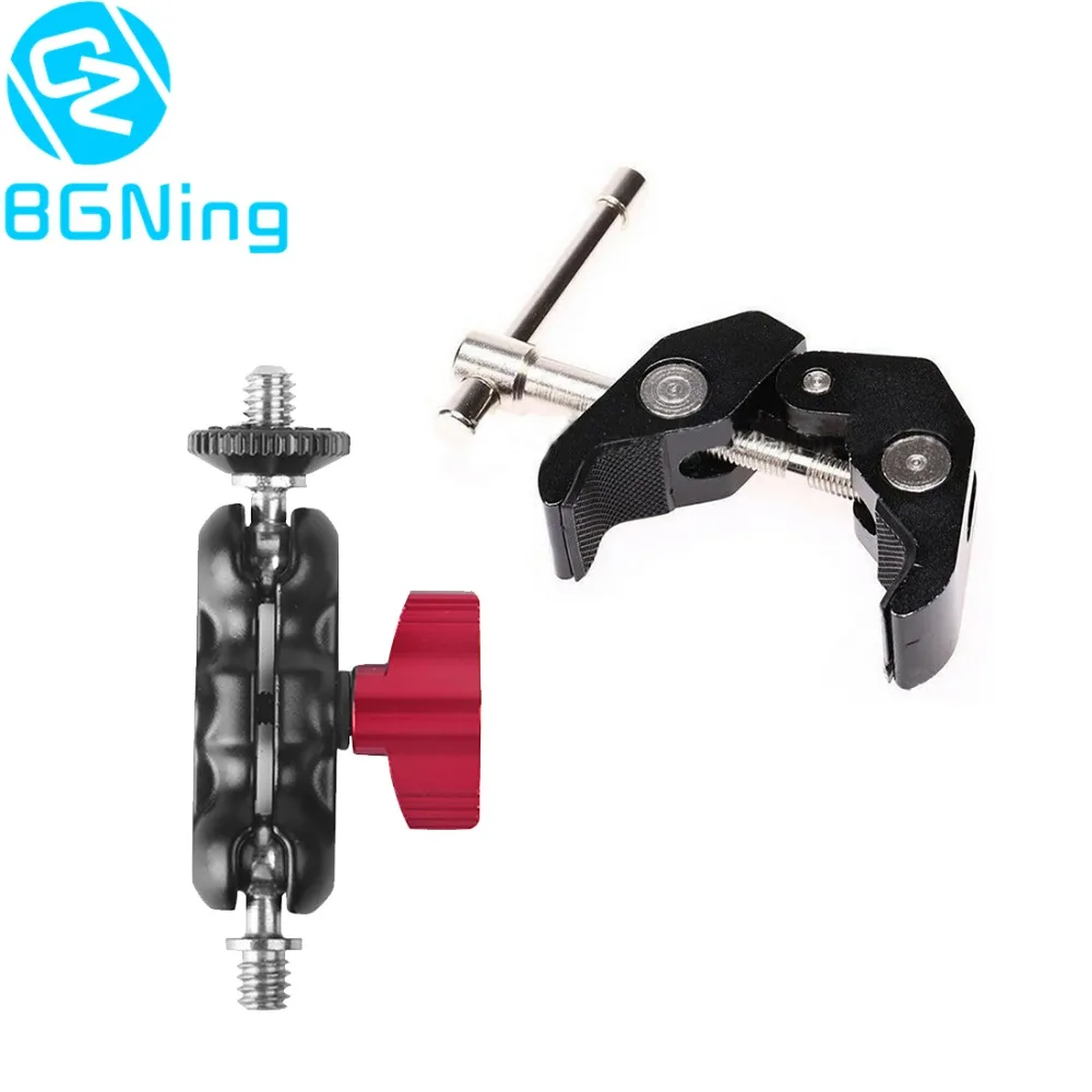 Adjustable Friction Articulating Magic Arm Super Clamp for DSLR Camera Cycle Car Phone Clip with Dual 1/4 71MM Ball Head Mount
Adjustable Friction Articulating Magic Arm Super Clamp for DSLR Camera Cycle Car Phone Clip with Dual 1/4 71MM Ball Head Mount