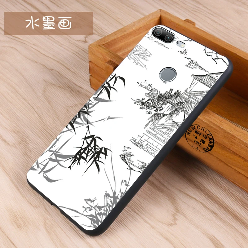Huawei Honor 9 lite Case Original Cover for Huawei Honor 9 lite Case Bag honor 9 lite Cover Skin Wolf Fish Skull Fundas 100% 9