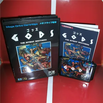 Gods Japan Cover with box and manual For Sega Megadrive Genesis Video Game Console 16 bit MD card
Gods Japan Cover with box and manual For Sega Megadrive Genesis Video Game Console 16 bit MD card