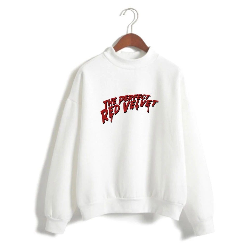 New Kpop Hot RED Velvet Sweatshirts Pullover Women/Men Turtlenecks Tops Long Sleeve Casual Kpops Harajuku Streetwear Plus Size
New Kpop Hot RED Velvet Sweatshirts Pullover Women/Men Turtlenecks Tops Long Sleeve Casual Kpops Harajuku Streetwear Plus Size