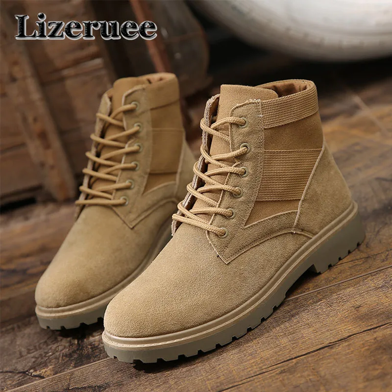 Leather Men Boots Autumn Winter Ankle Boots Non-slip Fashion Footwear Lace Up Shoes Men High Quality Vintage Men Shoes KS316
Leather Men Boots Autumn Winter Ankle Boots Non-slip Fashion Footwear Lace Up Shoes Men High Quality Vintage Men Shoes KS316