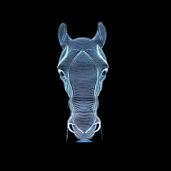 New Horse 3d Lamp 7 Color Touch Remote Control 3d Led Desk Lamp Visual Gift Lighting Table Lamps 
New Horse 3d Lamp 7 Color Touch Remote Control 3d Led Desk Lamp Visual Gift Lighting Table Lamps