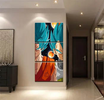 Wall Art Canvas Poster HD Print Modular Pictures 3 Pieces Anime Dragon Ball Super Paintings Home Decorative Boys Room Framework
Wall Art Canvas Poster HD Print Modular Pictures 3 Pieces Anime Dragon Ball Super Paintings Home Decorative Boys Room Framework