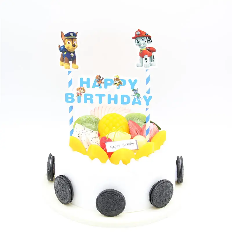 2p/set cake insert dog theme cake decoration cartoon theme happy birthday theme arrangement birthday party supplies
2p/set cake insert dog theme cake decoration cartoon theme happy birthday theme arrangement birthday party supplies