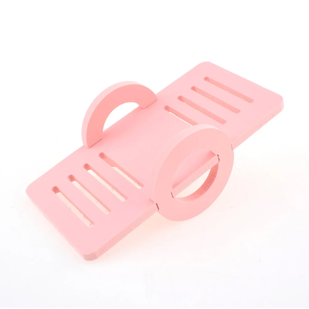 

Lionina Wood Seesaw for Pet Hamster, Funny Rat Mouse Chinchillas Guinea Pig Small Animal Toy Play House Exercise Toy (Pink)