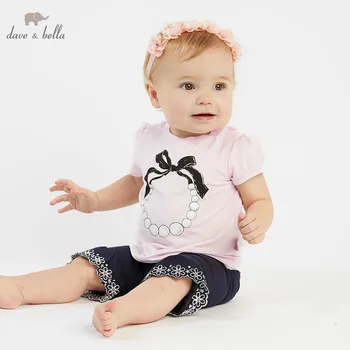 DB10768 dave bella summer baby girl fashion clothing sets girls lovely short sleeve suits children pink clothes
DB10768 dave bella summer baby girl fashion clothing sets girls lovely short sleeve suits children pink clothes