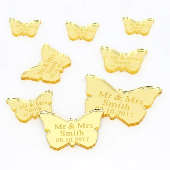 60Pcs Personalized Laser Engraved Names & Date Butterfly Gift Tags Baptism Birthday Baby Shower Wedding Party Table Decor Favors
60Pcs Personalized Laser Engraved Names & Date Butterfly Gift Tags Baptism Birthday Baby Shower Wedding Party Table Decor Favors
