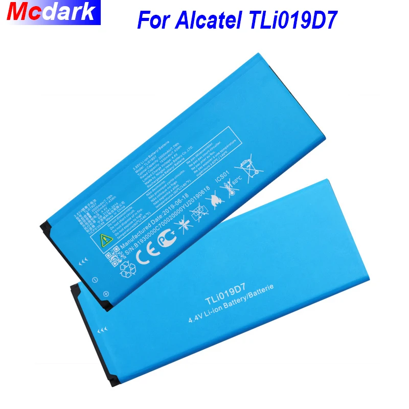 

2000mAh TLi019D7 Battery For Alcatel 1 5033 5033D 5033X 5033Y 5033A 5033T 5033J Telstra Essential Plus 2018 TCL U3A Accumulator