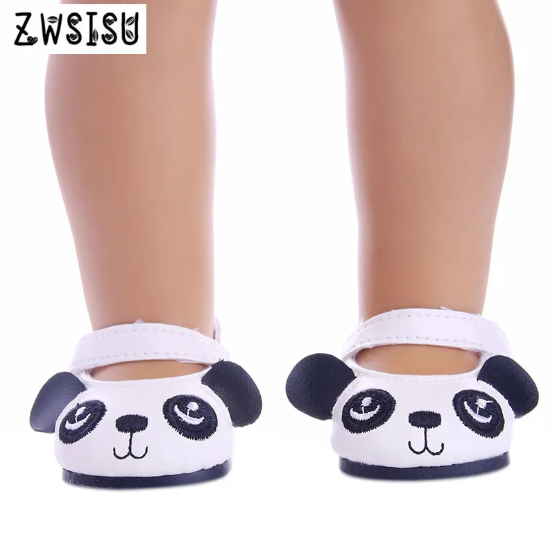 The panda Shoes, Suitable For 43 cm baby doll and 18 inch american doll let the doll beautiful b944
The panda Shoes, Suitable For 43 cm baby doll and 18 inch american doll let the doll beautiful b944