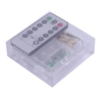 6m 60 LED Bright Silver Wire String Light Fairy Christmas Party Decor Lighting 3AA Battery Box with 8 Function Remote Control
6m 60 LED Bright Silver Wire String Light Fairy Christmas Party Decor Lighting 3AA Battery Box with 8 Function Remote Control