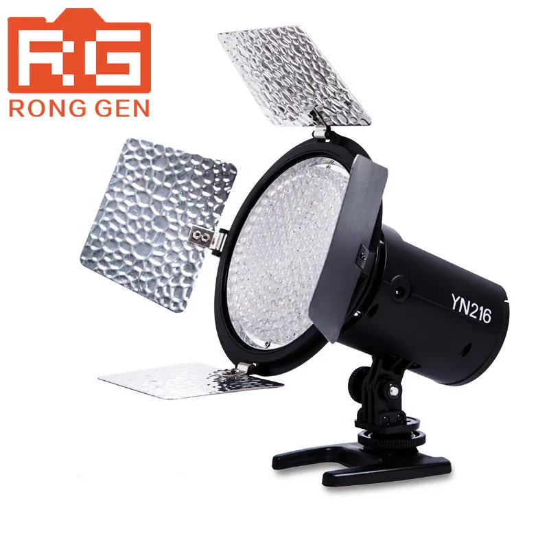 YONGNUO YN-216 YN216 LED Video Camera Light Adjustable 3200K-5500K Color Temperature for Canon Nikon DSLR Camera Yongnuo LED 
YONGNUO YN-216 YN216 LED Video Camera Light Adjustable 3200K-5500K Color Temperature for Canon Nikon DSLR Camera Yongnuo LED