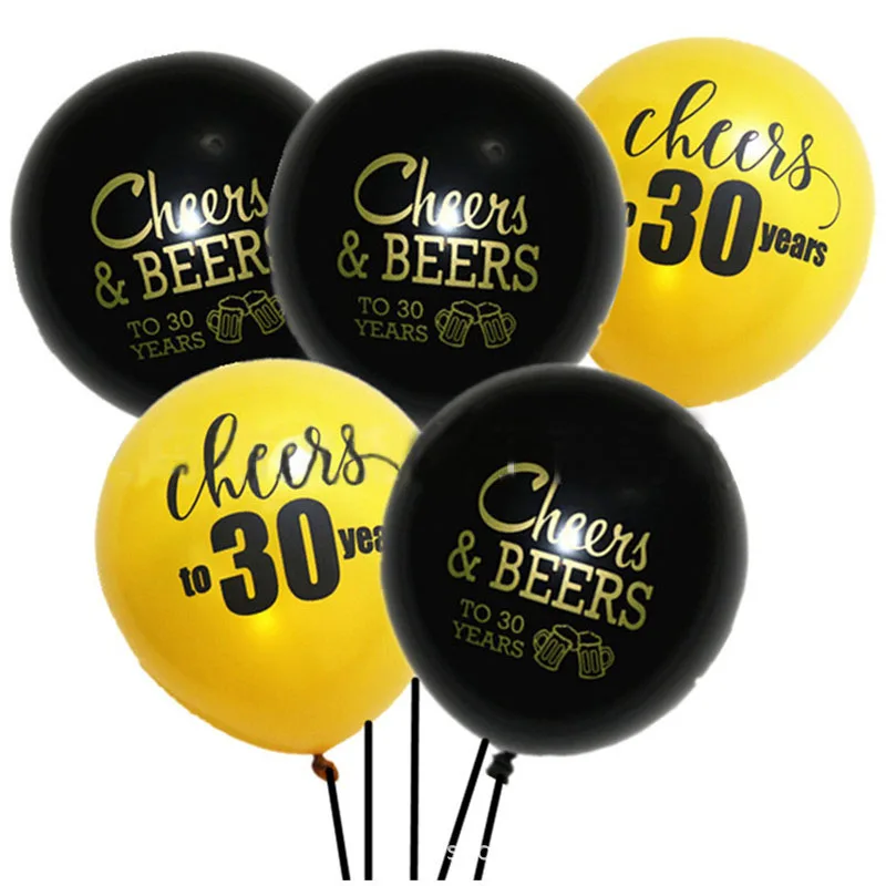 10pcs Cheers & Beers to 21 30 40 50 Years Wedding Anniversary 10inch Latex Balloons Adults Aged Birthday Party Supplies
10pcs Cheers & Beers to 21 30 40 50 Years Wedding Anniversary 10inch Latex Balloons Adults Aged Birthday Party Supplies
