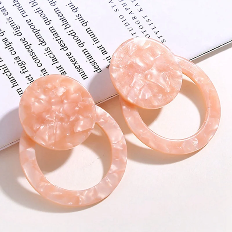 2019 Ethnic Style Double Round Green Pink Blue Acrylic Acetic Acid Drop Earrings For Women Statement Jewelry Gift
2019 Ethnic Style Double Round Green Pink Blue Acrylic Acetic Acid Drop Earrings For Women Statement Jewelry Gift