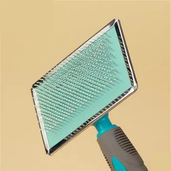 Dog Brushes And Combs Huisdieren Pin Hair Brush Grooming Pet Hair Remover Poodle Escova Cachorro Detangling Shedding Comb QQM750
Dog Brushes And Combs Huisdieren Pin Hair Brush Grooming Pet Hair Remover Poodle Escova Cachorro Detangling Shedding Comb QQM750