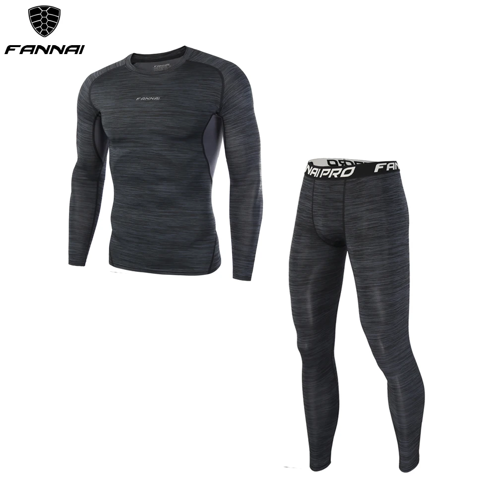 2 PCS Professional Men Compression Shirts Long Sleeve Running Sets Bodybuilding Fitness Weight Lefting Quick Dry Tight Top+Pants
2 PCS Professional Men Compression Shirts Long Sleeve Running Sets Bodybuilding Fitness Weight Lefting Quick Dry Tight Top+Pants