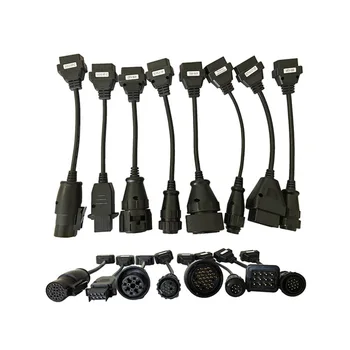 Kingslim Best Full set 8 truck cables OBD OBDII OBD 2 Connect Cable For VD TCS CDP Pro Plus OBD2 Diagnostic Tool
Kingslim Best Full set 8 truck cables OBD OBDII OBD 2 Connect Cable For VD TCS CDP Pro Plus OBD2 Diagnostic Tool