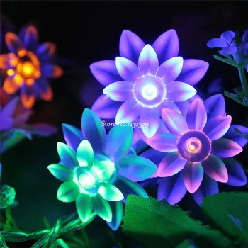 20M 200LEDs 9 Colors Lotus LED String Lights Lover's Day Holiday EventsHolidays Garland Decor. Flowers 110V 220V US EU UK AU
20M 200LEDs 9 Colors Lotus LED String Lights Lover's Day Holiday EventsHolidays Garland Decor. Flowers 110V 220V US EU UK AU