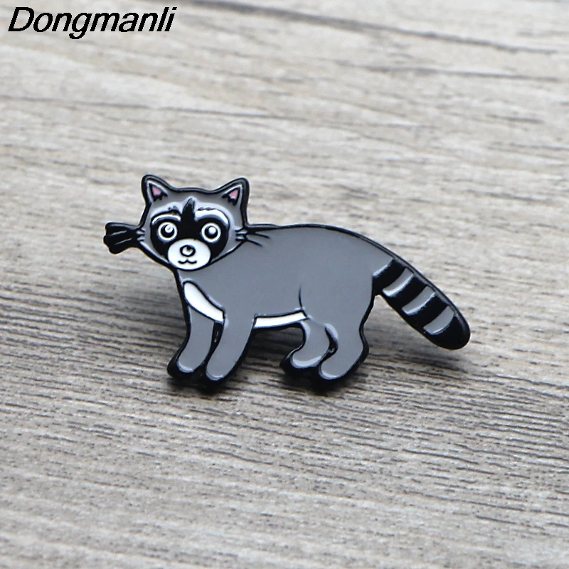 L3596 Raccoon Cute Cat Pins Enamel Brooches for Women Men Lapel pin Cartoon Metal Badge Collar Jewelry Gifts 1pcs
L3596 Raccoon Cute Cat Pins Enamel Brooches for Women Men Lapel pin Cartoon Metal Badge Collar Jewelry Gifts 1pcs