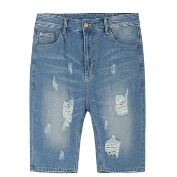2019 New Summer Mens Casual Denim Shorts Ripped Hole Blue Brand Clothing For Man's Slim Fit Jeans Male Wear Trousers 688
2019 New Summer Mens Casual Denim Shorts Ripped Hole Blue Brand Clothing For Man's Slim Fit Jeans Male Wear Trousers 688