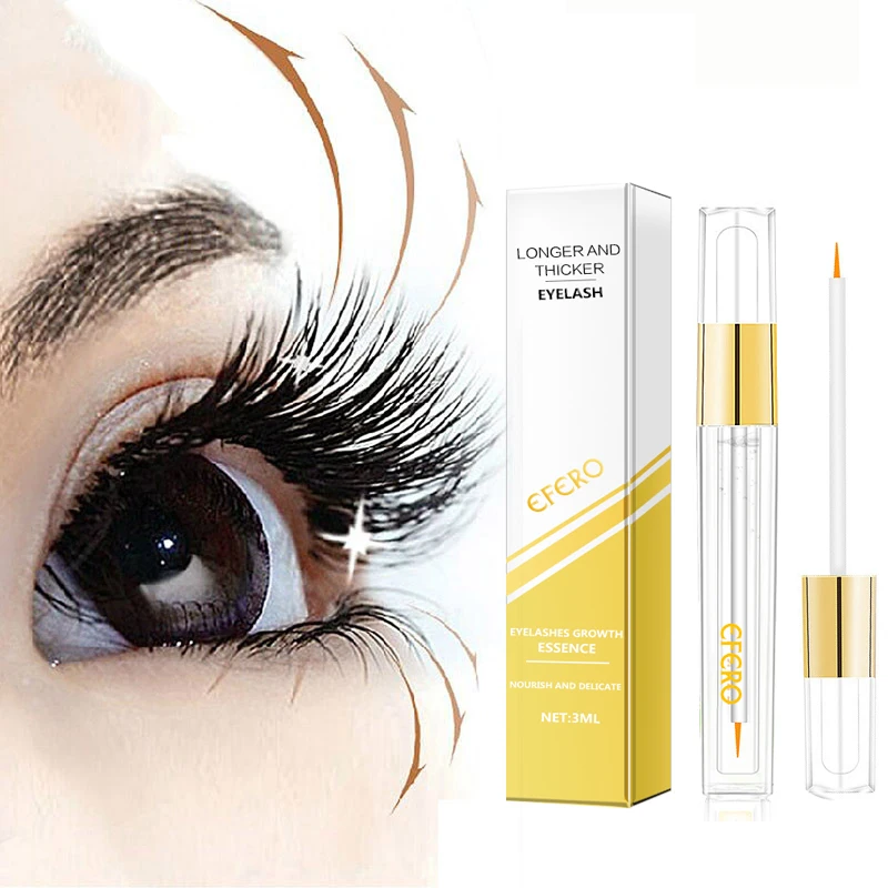 

Powerful Eyelashes Growth Essence Natural Eyelash Enhancer Longer Fuller Thicker Curling Eyelash Serum Grow Serum Eye Lash Care