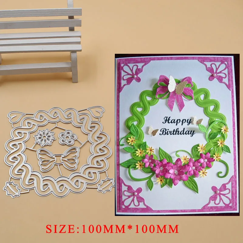 Wreath With Love Metal Cutting Dies Stencils for DIY Scrapbook Photo Album Paper Card Decorative Craft Embossing Die
Wreath With Love Metal Cutting Dies Stencils for DIY Scrapbook Photo Album Paper Card Decorative Craft Embossing Die