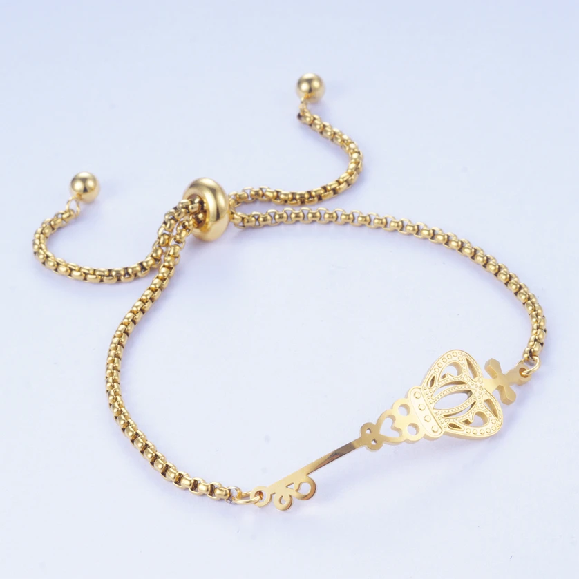 Yunkingdom New 2019 Fashion Key Design Bracelet for Women Girls Stainless Steel Jewelry Chain Bracelets Bangles Dropshipping
Yunkingdom New 2019 Fashion Key Design Bracelet for Women Girls Stainless Steel Jewelry Chain Bracelets Bangles Dropshipping