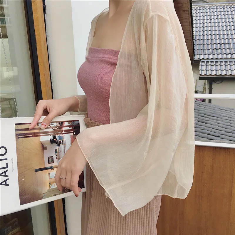 Thin Summer Thin As Onion Skin Chiffon Air Conditioner Small Cardigan Loose Coat Short Fund Sunscreen Serve Small Waistcoat
Thin Summer Thin As Onion Skin Chiffon Air Conditioner Small Cardigan Loose Coat Short Fund Sunscreen Serve Small Waistcoat