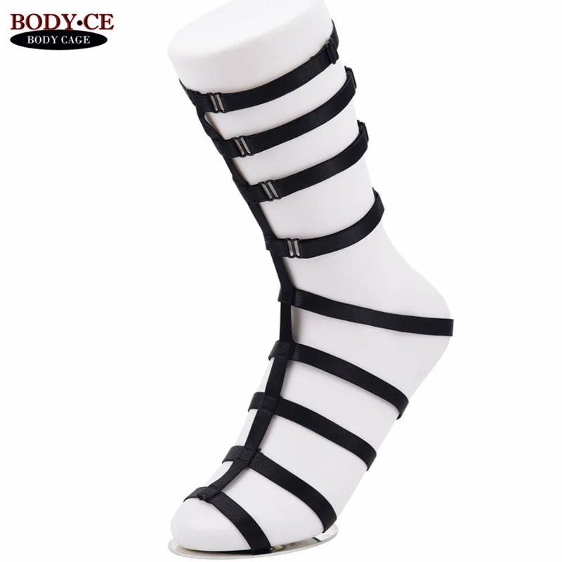 Harajuku Goth Body Harness Feet Adult Pole Dance Long Ankle Leg Harness Bondage Feet Harness Fetish Burlesque Dancewear Corset
Harajuku Goth Body Harness Feet Adult Pole Dance Long Ankle Leg Harness Bondage Feet Harness Fetish Burlesque Dancewear Corset