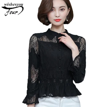 2019 New autumn long sleeves slim lace Women Blouses shirt top blusas plus size women clotting solid women shirt blusas 831A 30
2019 New autumn long sleeves slim lace Women Blouses shirt top blusas plus size women clotting solid women shirt blusas 831A 30