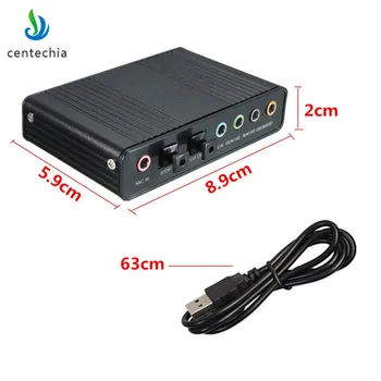 Professional Black USB Optical fiber Sound Card 5.1 7.1 Sound Track Full duplex audio playback recording PC silent card
Professional Black USB Optical fiber Sound Card 5.1 7.1 Sound Track Full duplex audio playback recording PC silent card