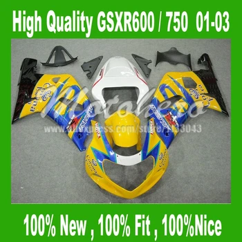 Fairings for SUZUKI GSXR750 01 02 03 K1 GSXR600 750 01 02 03GSXR 600 01 02 03 Fairing kits Yellow white blue #s6thha
Fairings for SUZUKI GSXR750 01 02 03 K1 GSXR600 750 01 02 03GSXR 600 01 02 03 Fairing kits Yellow white blue #s6thha