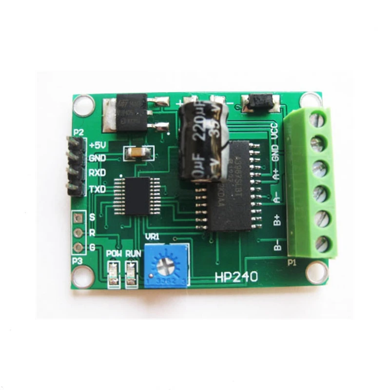 5Pcs New version Stepping motor drive control Serial port Robot 750ma current 7~25VDC
5Pcs New version Stepping motor drive control Serial port Robot 750ma current 7~25VDC
