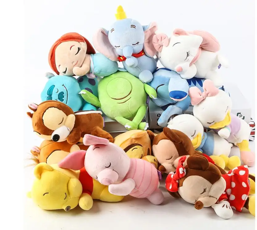 Cute Lying Sleeping Stitch Little Mermaid Princess Rapunzel Chip Dale Marie Cat Donald Duck Dumbo Bear Plush Toys
Cute Lying Sleeping Stitch Little Mermaid Princess Rapunzel Chip Dale Marie Cat Donald Duck Dumbo Bear Plush Toys