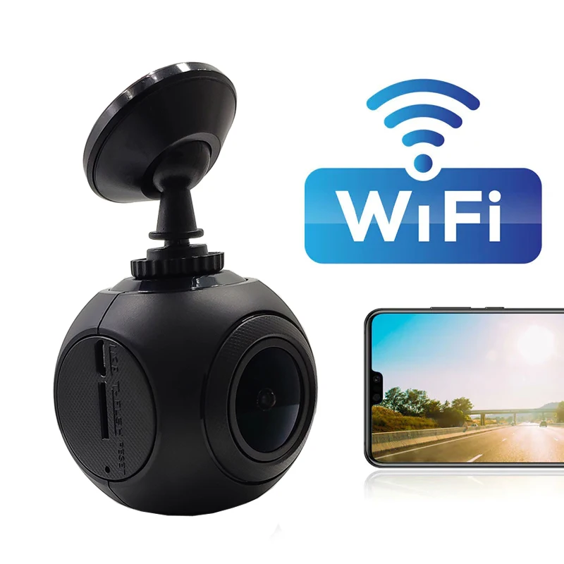 Ainina A9 WiFi Car Dash Cam Full-HD 1080p Car Dashboard Camera Recorder Built-in WiFi with APP, Sony Sensor ,G-Sensor, WDR
Ainina A9 WiFi Car Dash Cam Full-HD 1080p Car Dashboard Camera Recorder Built-in WiFi with APP, Sony Sensor ,G-Sensor, WDR