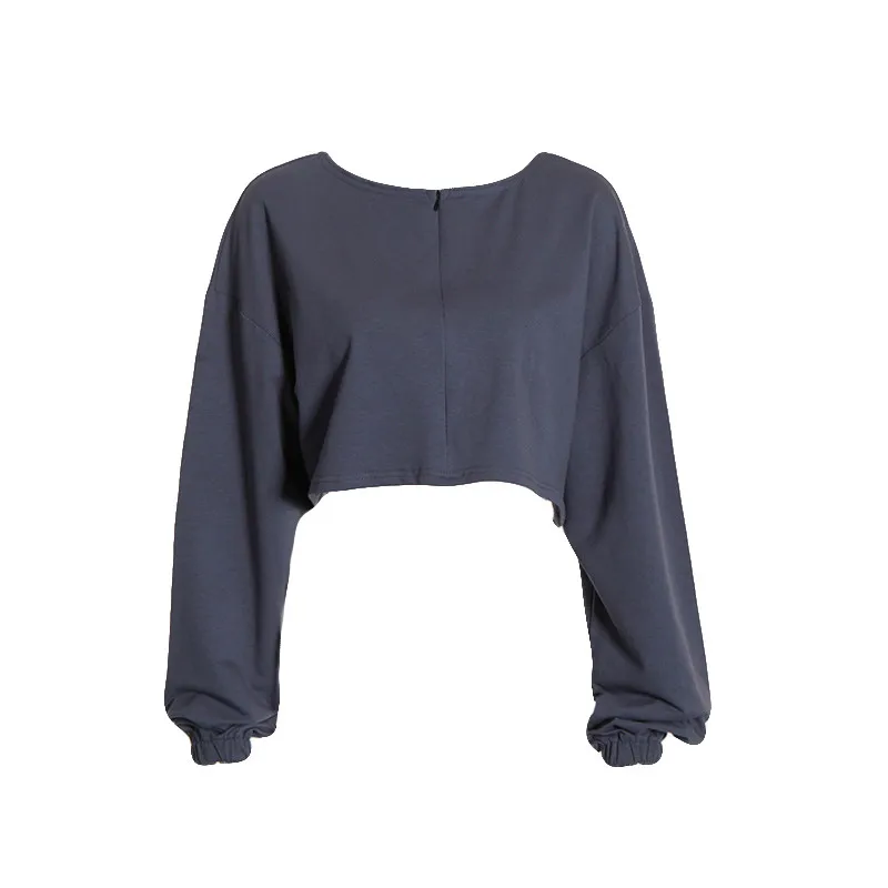 Spring Autumn Sports Fitness Crop tops Women's T-Shirt Gym Simple Zipper Neckline Exposed navel Gym Running Sweatshirt T-Shirt
Spring Autumn Sports Fitness Crop tops Women's T-Shirt Gym Simple Zipper Neckline Exposed navel Gym Running Sweatshirt T-Shirt