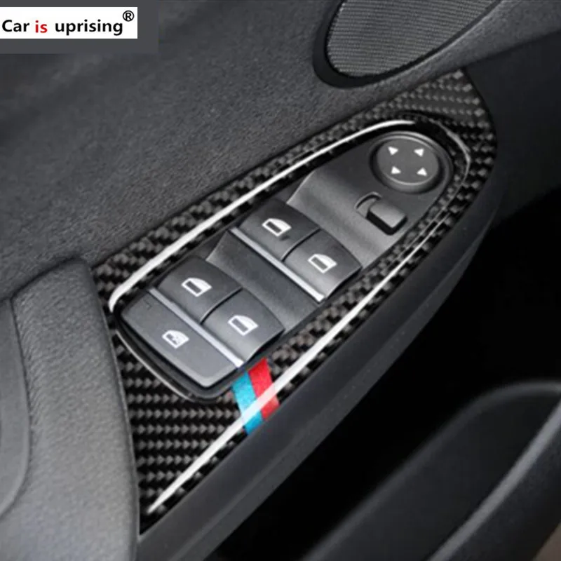 4Pcs/set Carbon Fiber Car Window Lift Switch Button Frame Cover Trim For BMW X3 F25 X4 F26 2011-2018 Accessories
4Pcs/set Carbon Fiber Car Window Lift Switch Button Frame Cover Trim For BMW X3 F25 X4 F26 2011-2018 Accessories