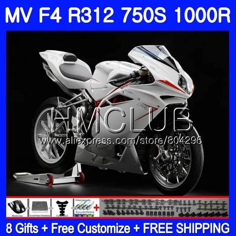Kit For MV Agusta F4 R312 750S 1000 R 750 1000CC 05 06 129HM.5 1000R 312 1078 1+1 MA MV F4 Pearl White 2005 2006 05 06 Fairing
Kit For MV Agusta F4 R312 750S 1000 R 750 1000CC 05 06 129HM.5 1000R 312 1078 1+1 MA MV F4 Pearl White 2005 2006 05 06 Fairing